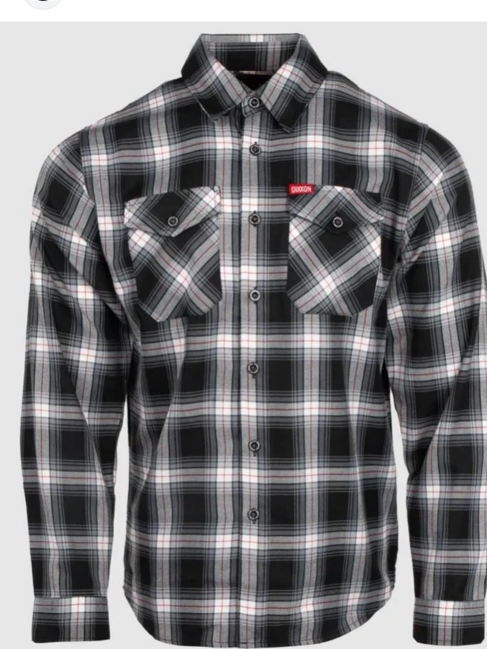 DIXXON The Kramer Plaid flannel Button-Down Shirt